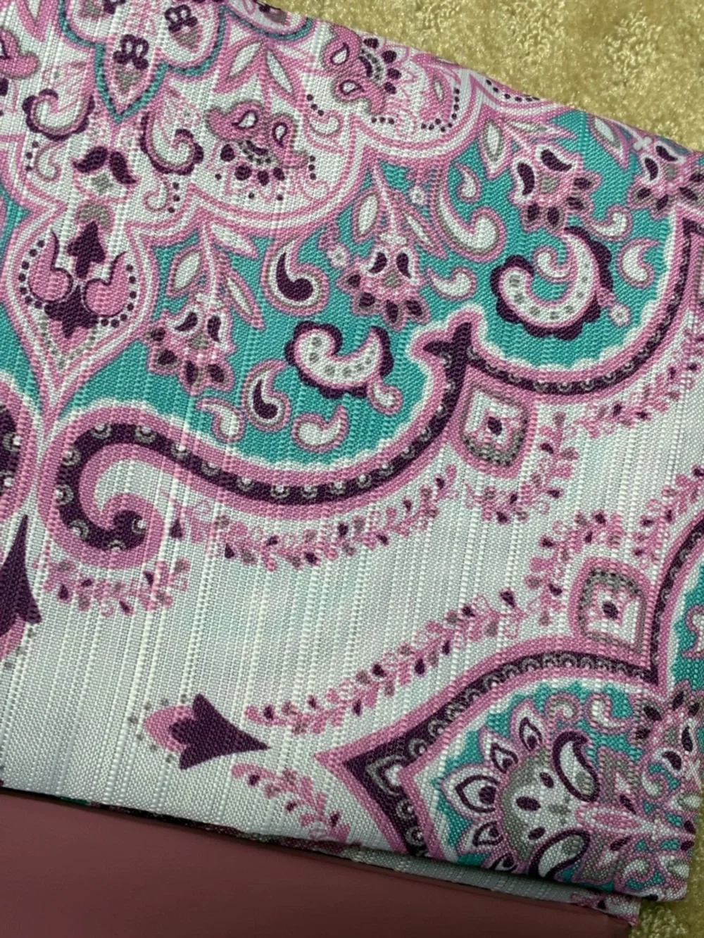Purple Pastels shower curtain set